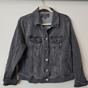 Torrid Charcoal Denim Jacket